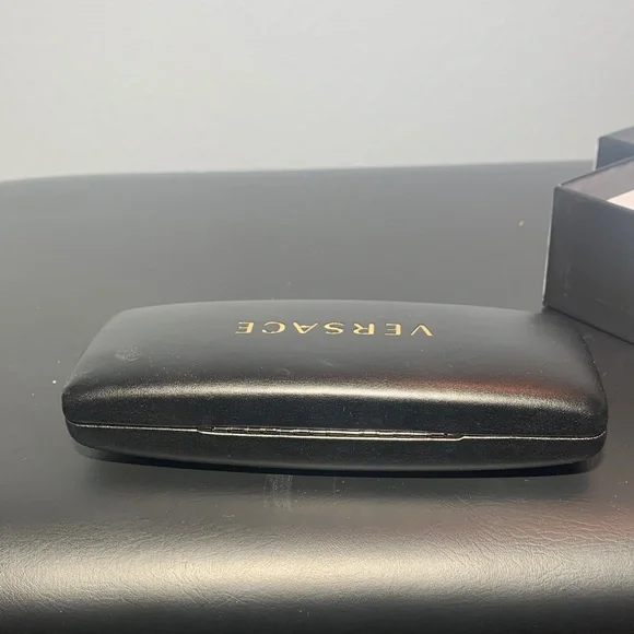 Versace Black and Gold Eyewear Case - Picture 5 of 6